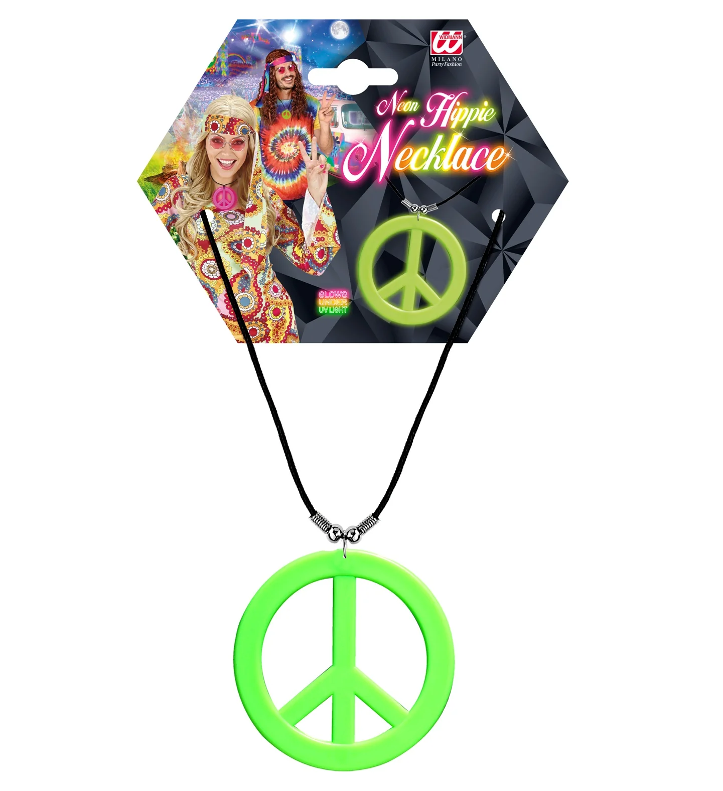 Neon Hippie Ketting Rosa Groen - Image 4