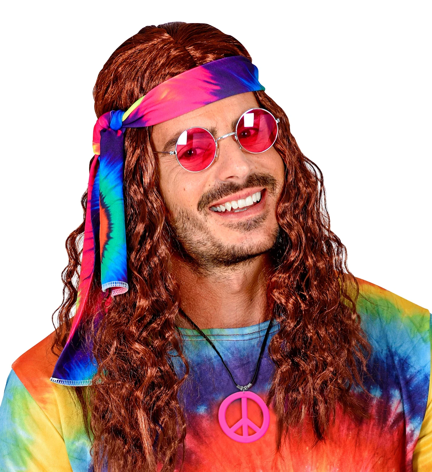 Neon Hippie Ketting Rosa Roze - Image 3