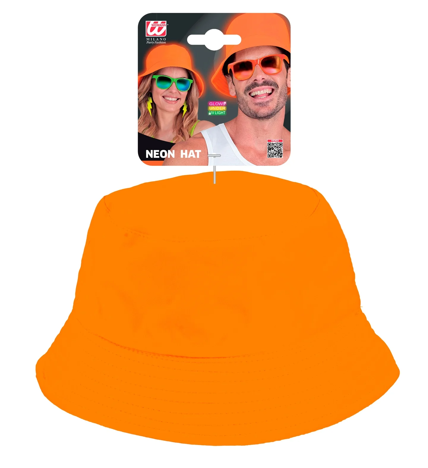 Vissershoedje neon oranje - Image 3