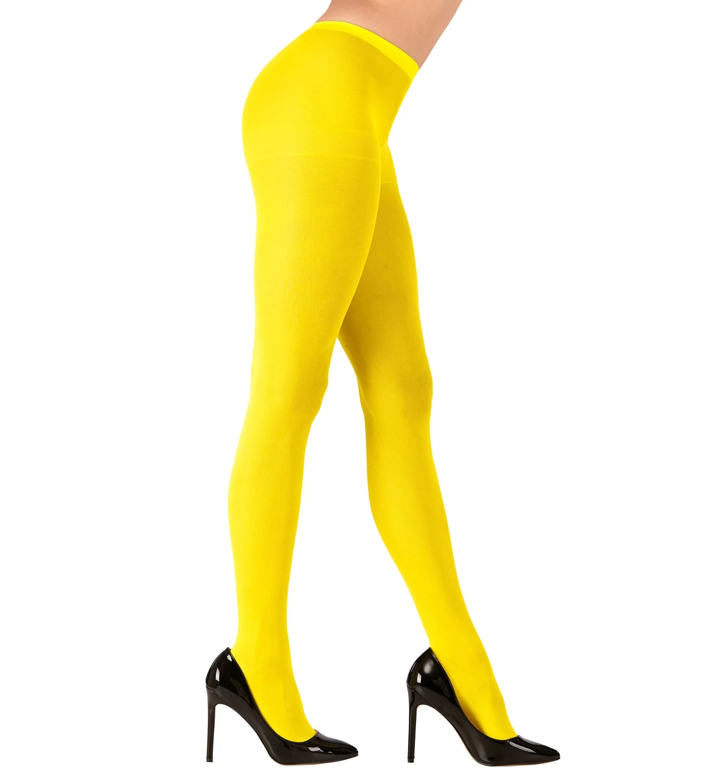 Neon panty 40den geel - Image 2