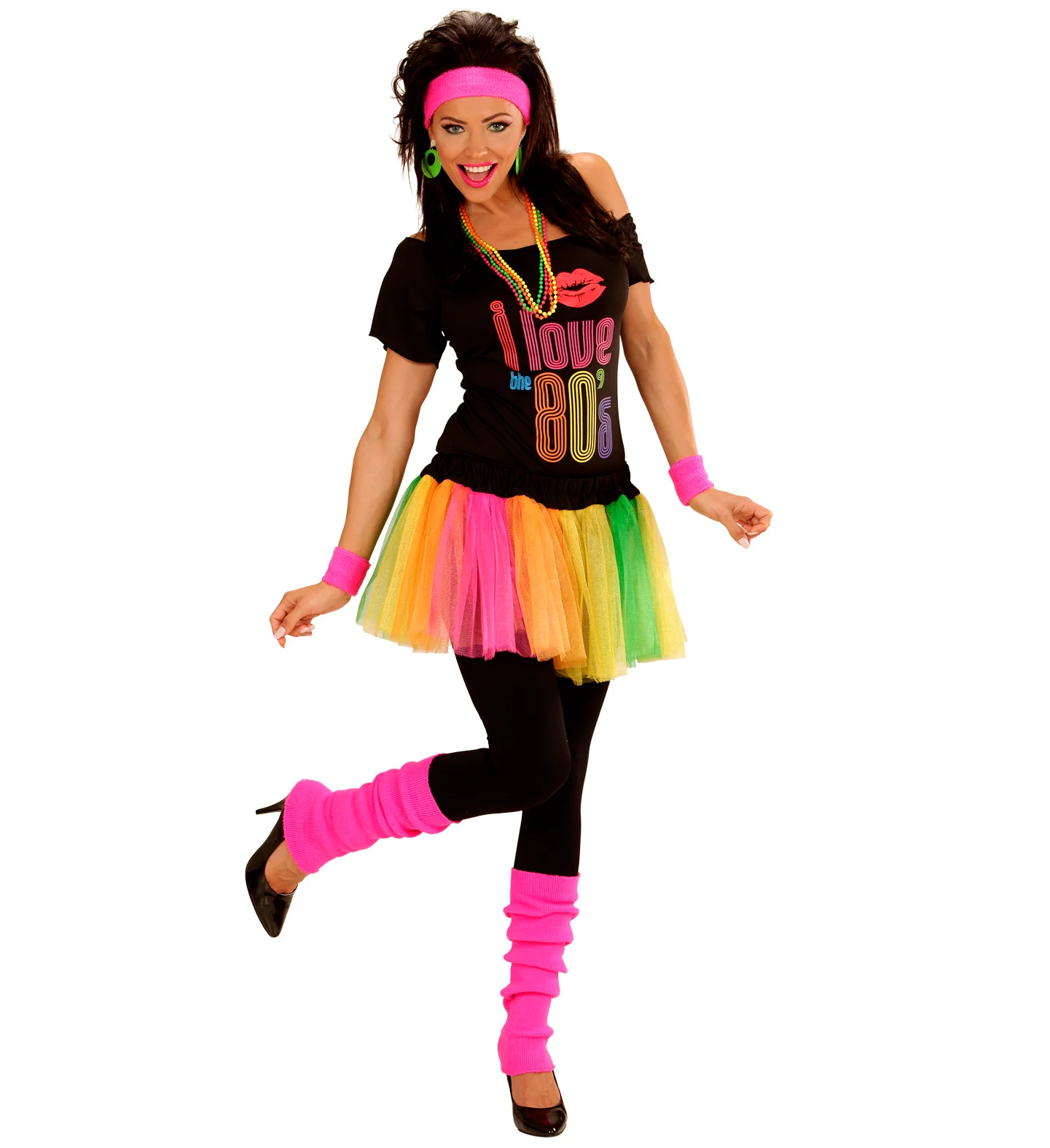 Roze beenwarmers neon - Image 4