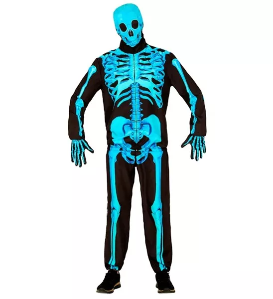 Neon skelet kostuum Harry