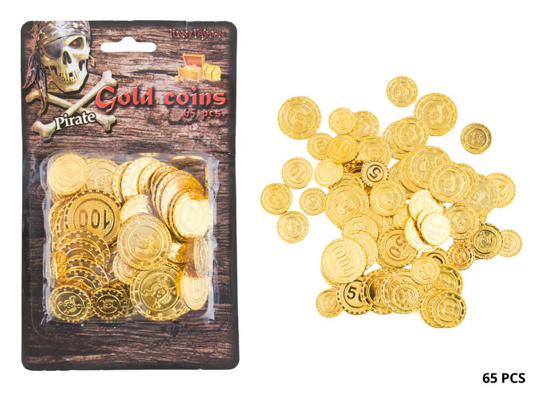 Nep gouden muntstukken piraat - Image 3