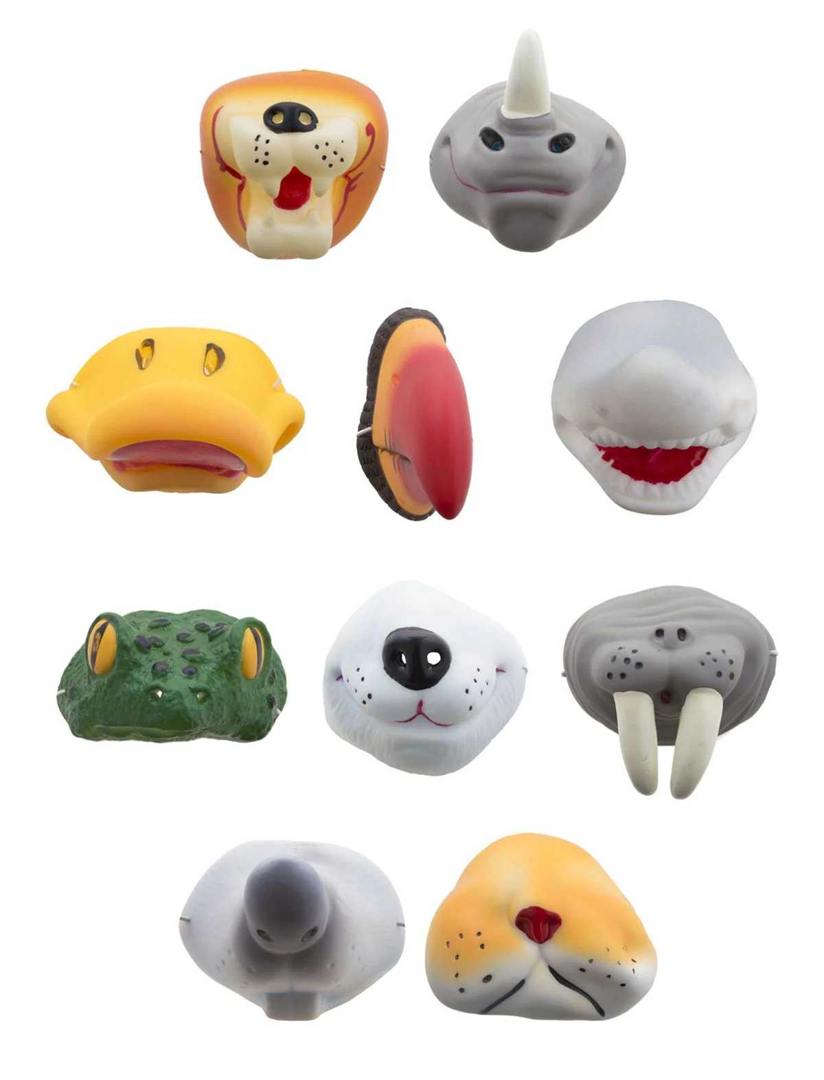 Nep neus tijger plastic - Image 2