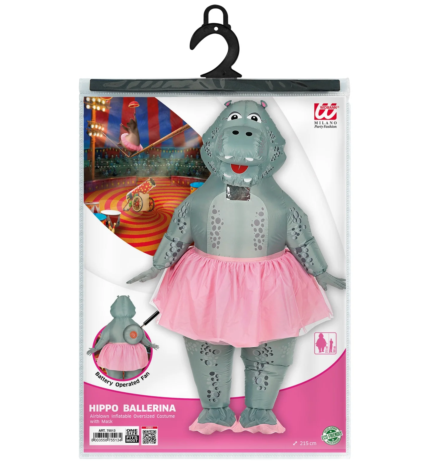 Grappig Nijlpaard ballerina kostuum - Image 4