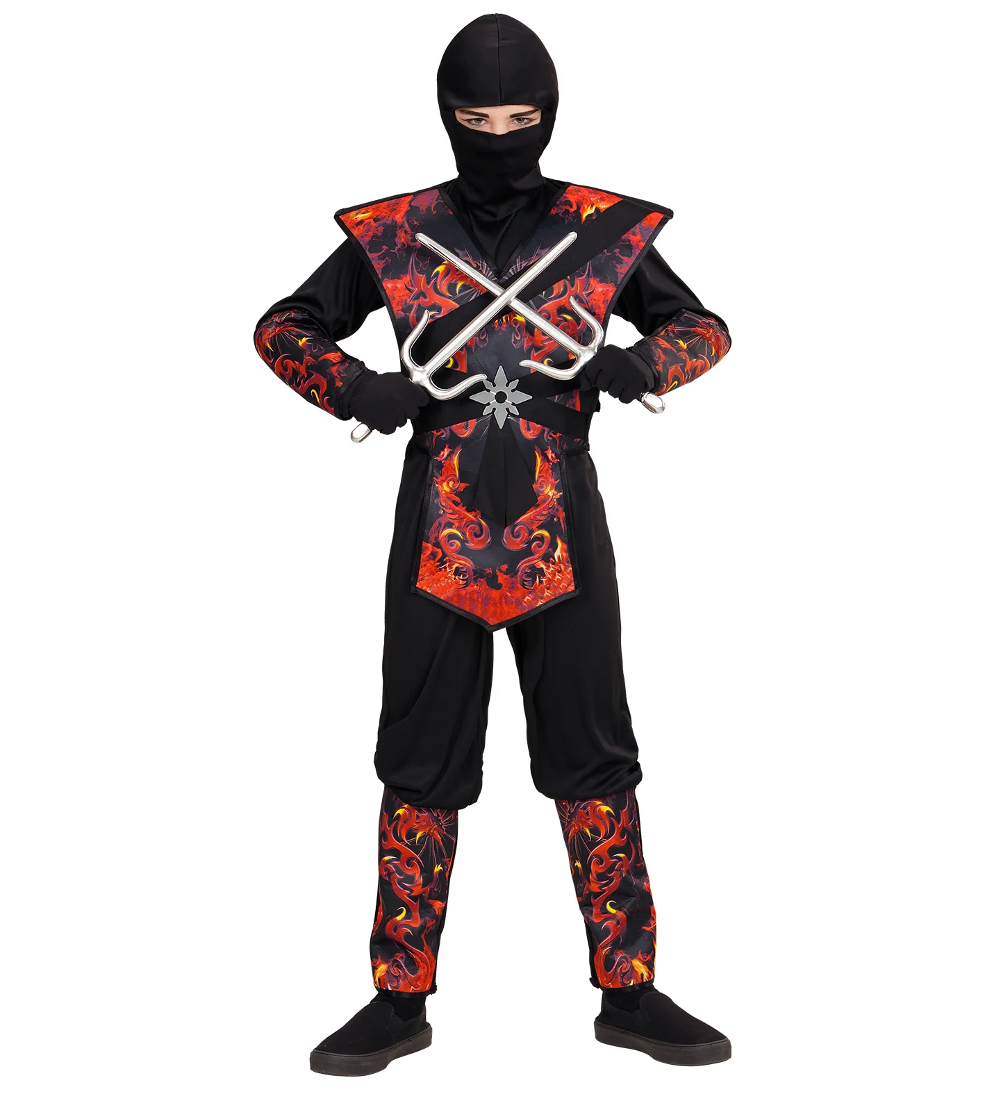 Ninja pak vlammende draak kinderen - Image 2