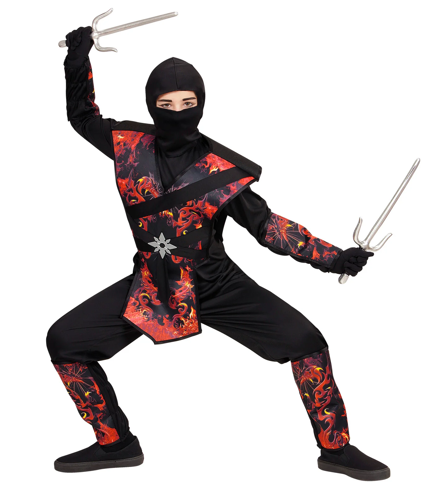 Ninja pak vlammende draak kinderen - Image 3