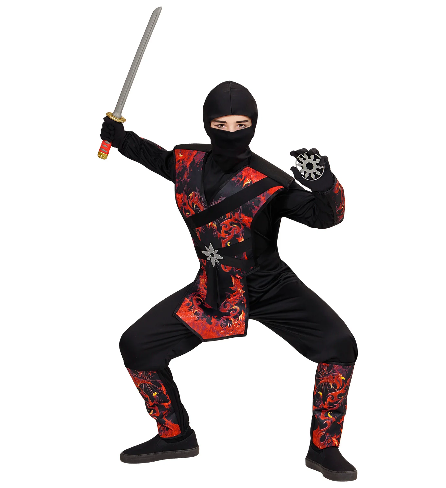 Ninja pak vlammende draak kinderen - Image 4