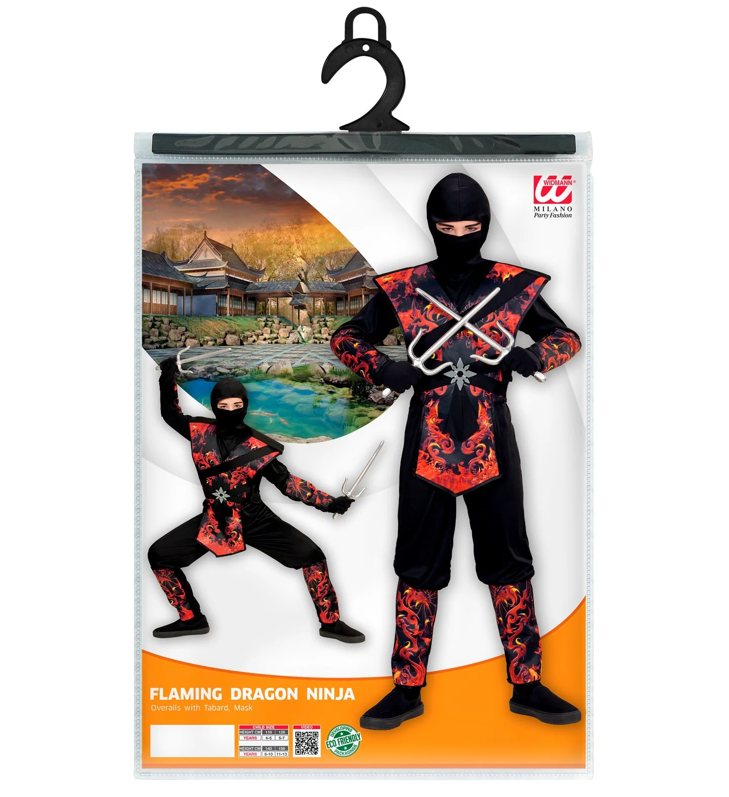 Ninja pak vlammende draak kinderen - Image 5