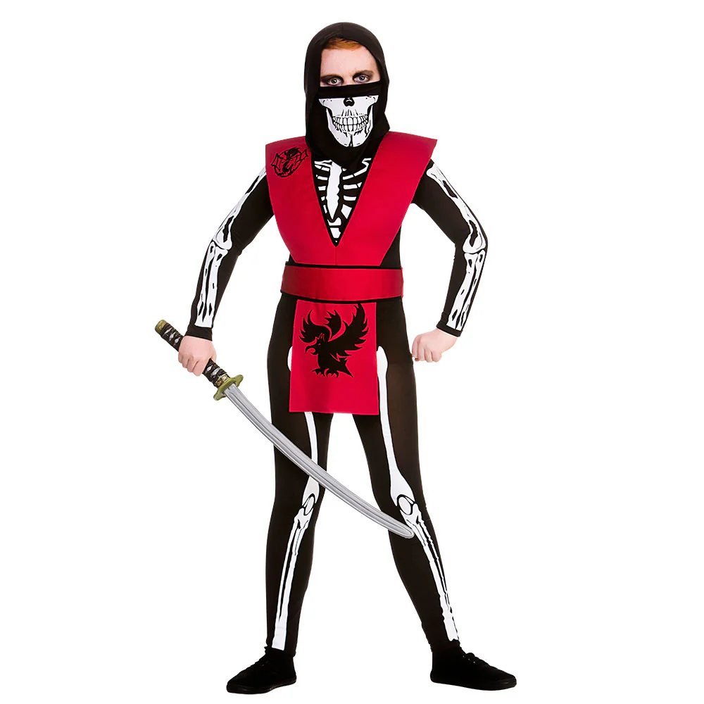 Ninja skelet pak Max kinderen