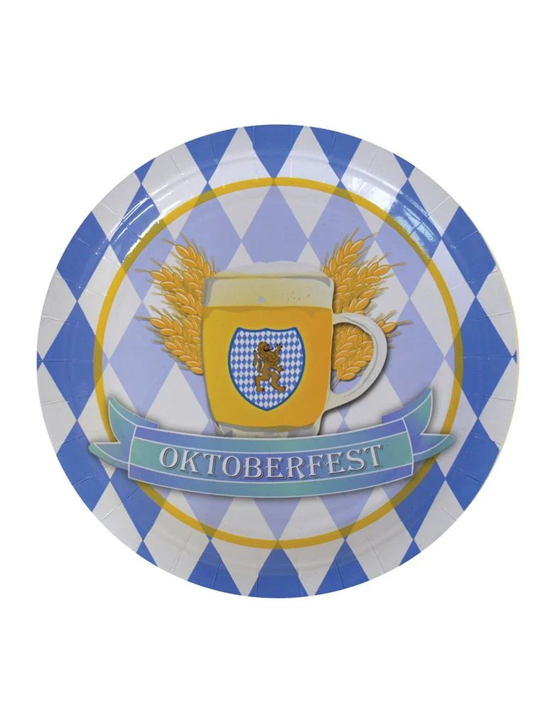 Oktoberfeest borden 8stuks