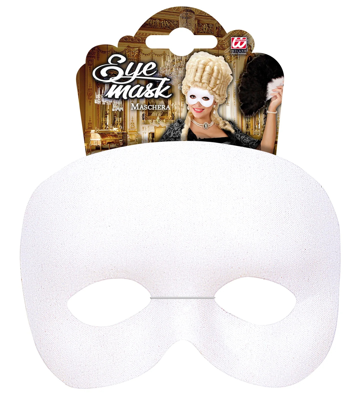 Oogmasker Fantoom  Wit - Image 4