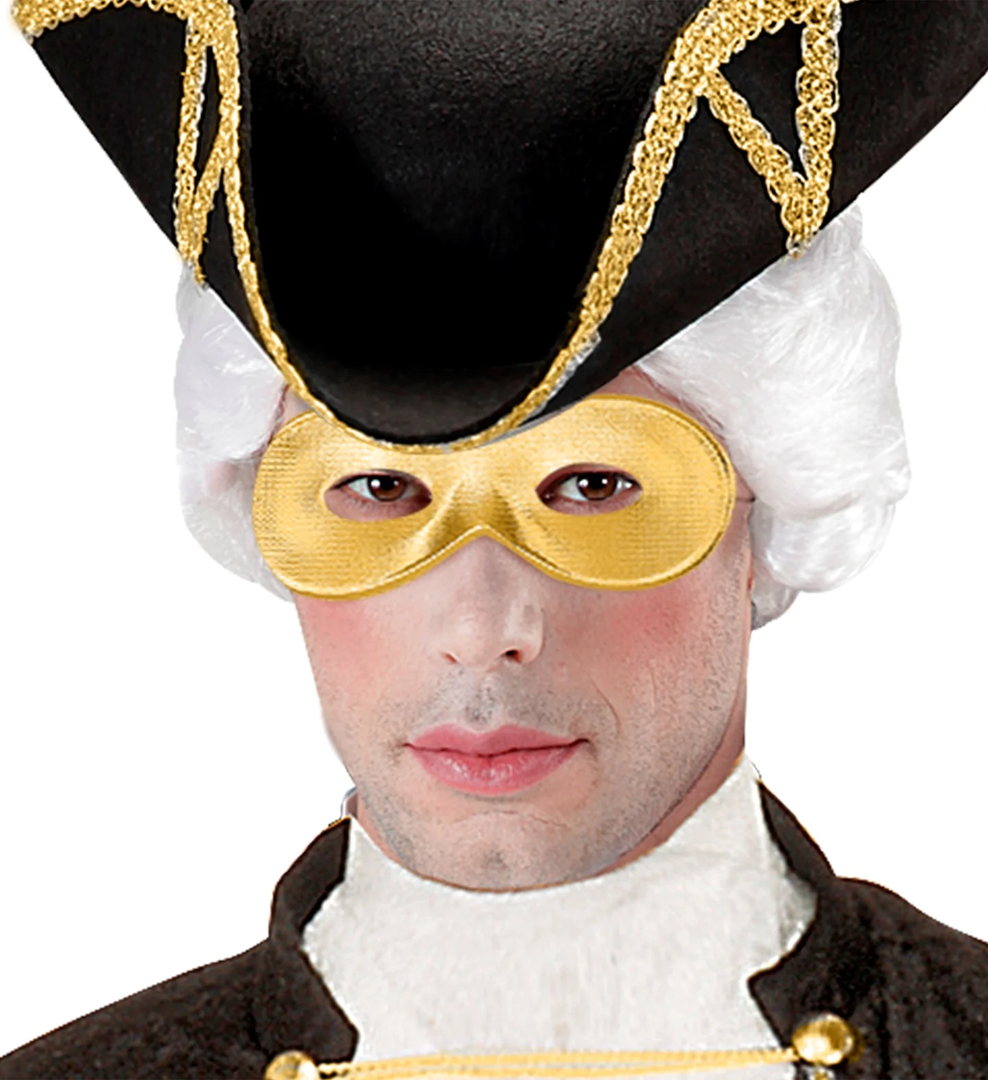 Oogmasker goud Fiesta - Image 2
