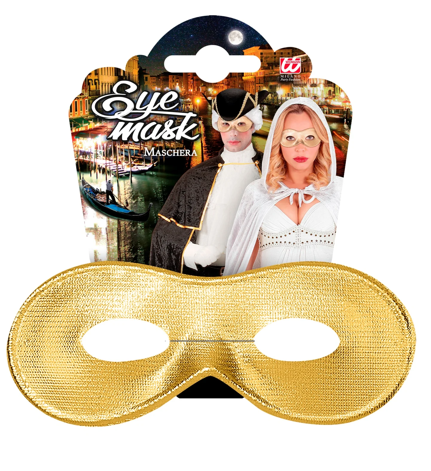 Oogmasker goud Fiesta - Image 6