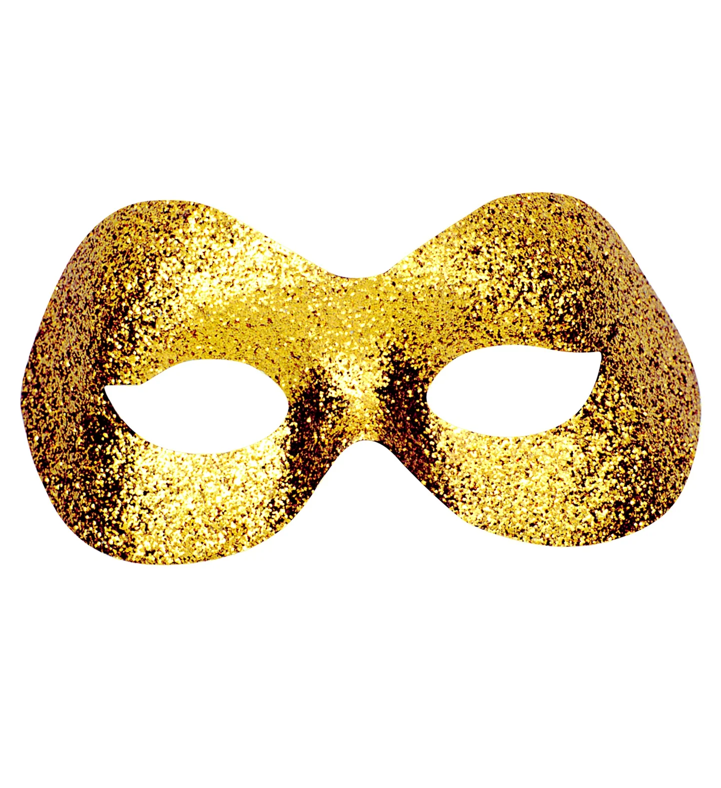 Oogmasker goud met glitters