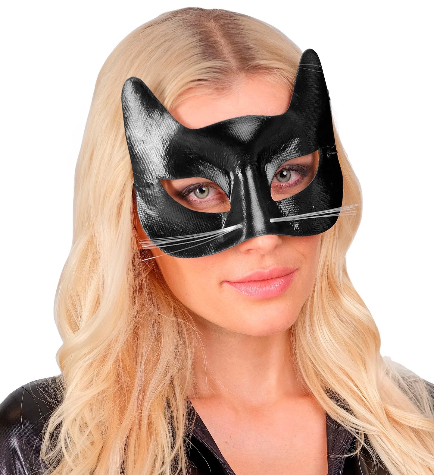 Zwart katten oogmasker - Image 4