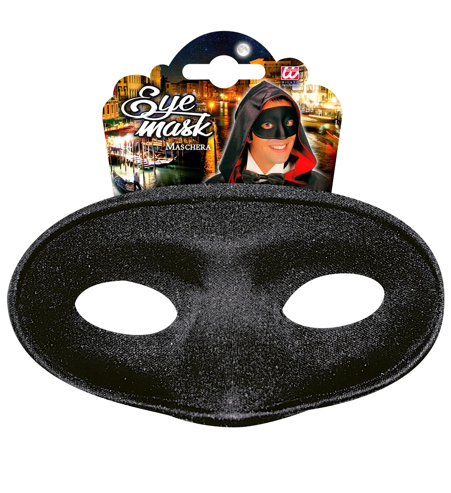 oogmasker maskerade zwart - Image 3