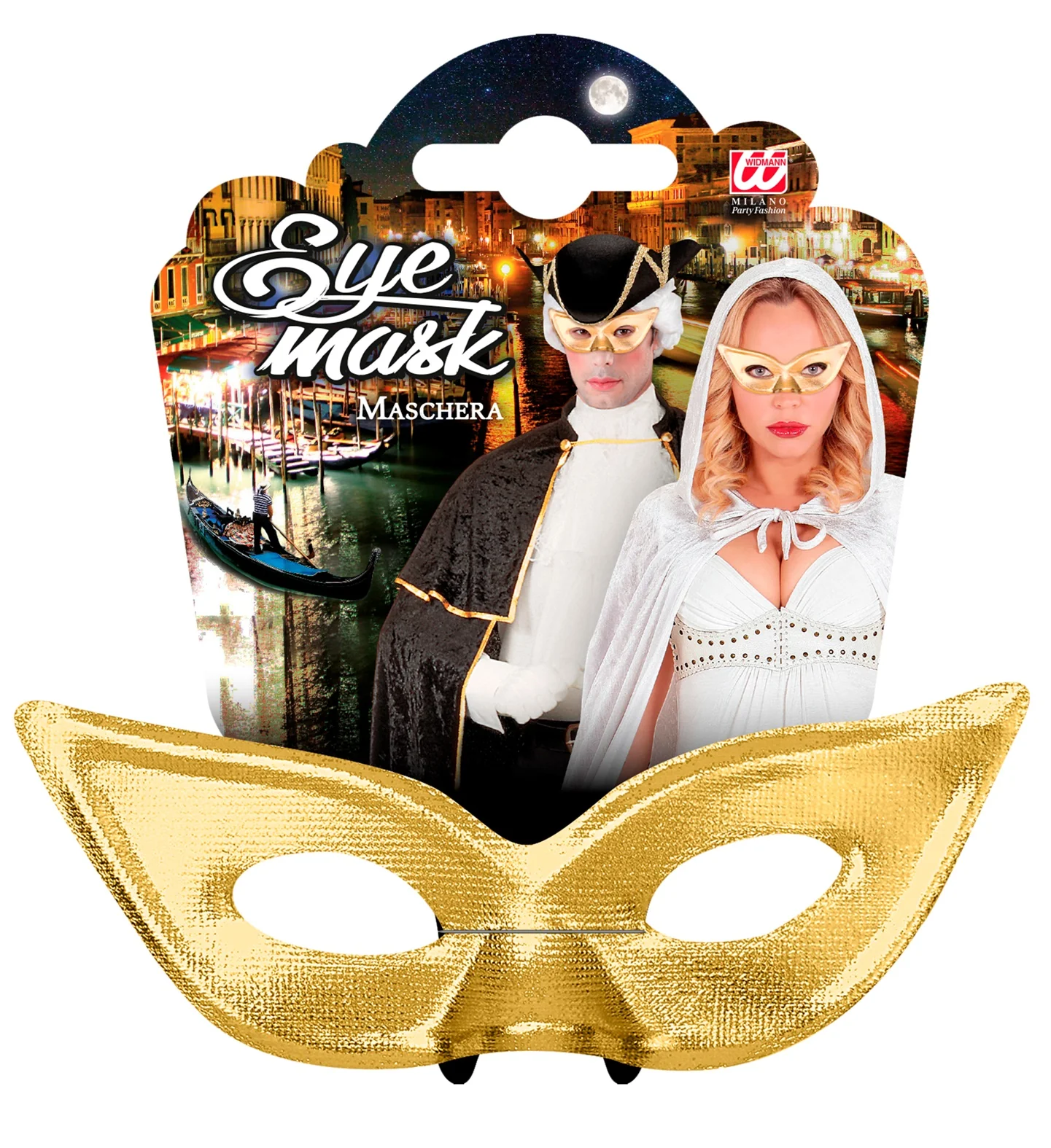 Goud oogmasker papillon - Image 6