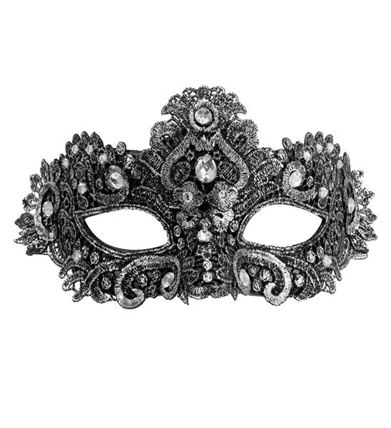 Oogmasker theater zilver Jesse - Image 5