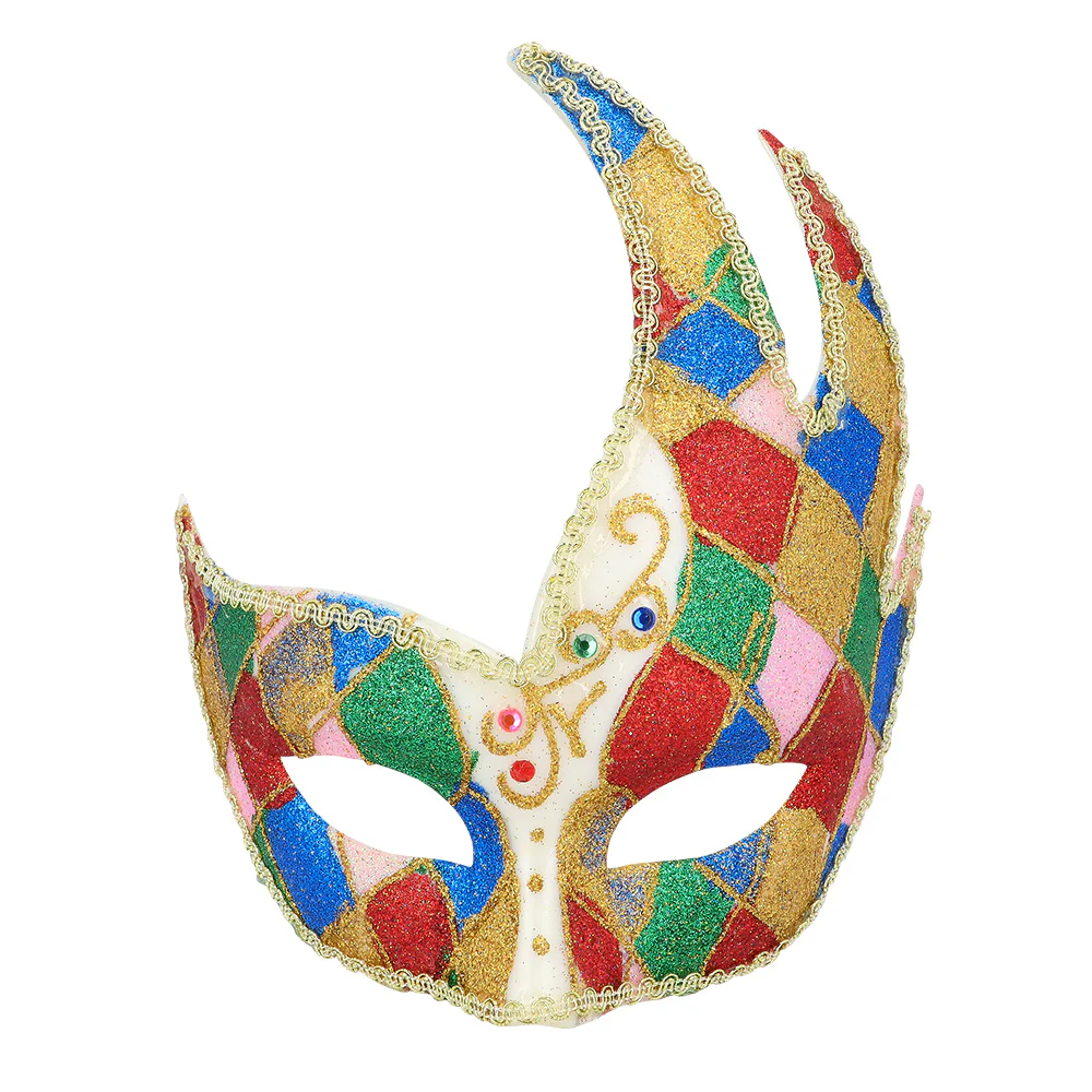 Oogmasker Venice jester