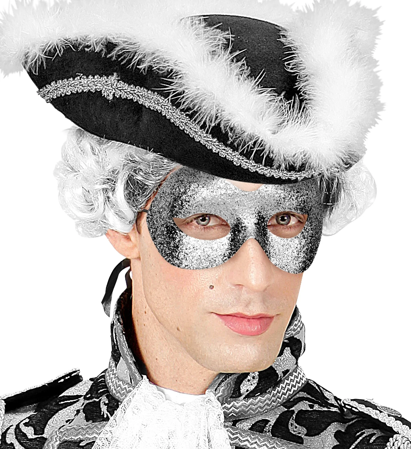 Oogmasker zilver - Image 2