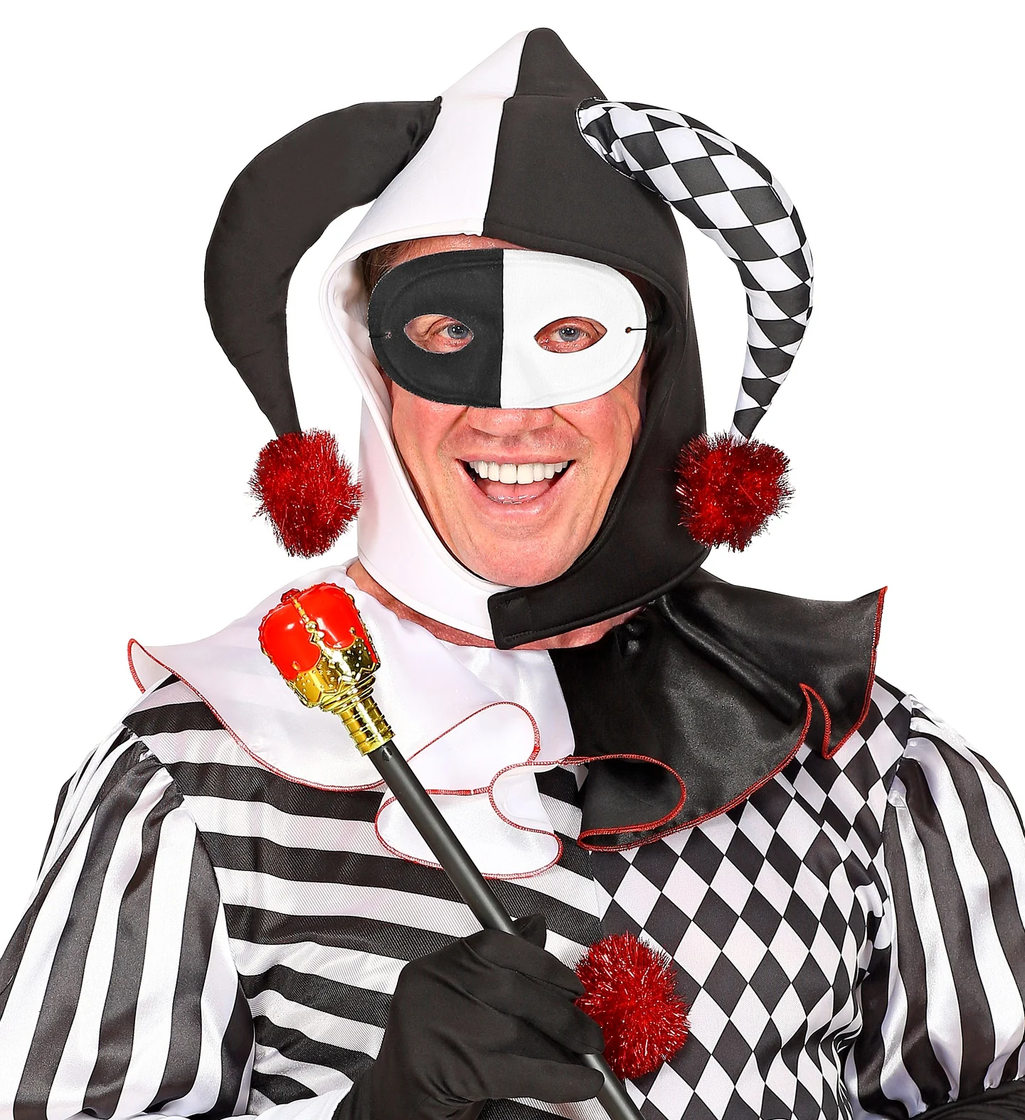 Oogmasker Zwart / Wit - Image 3