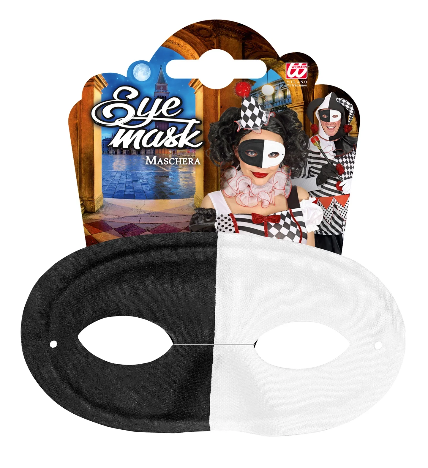 Oogmasker Zwart / Wit - Image 5
