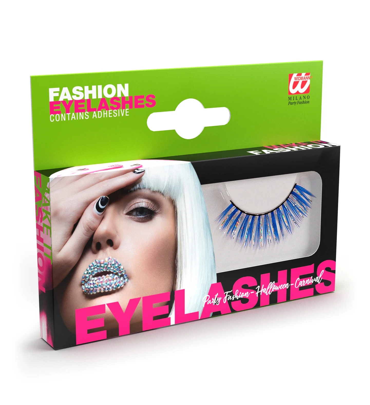 Oogwimpers Laser Fashion blauw - Image 4