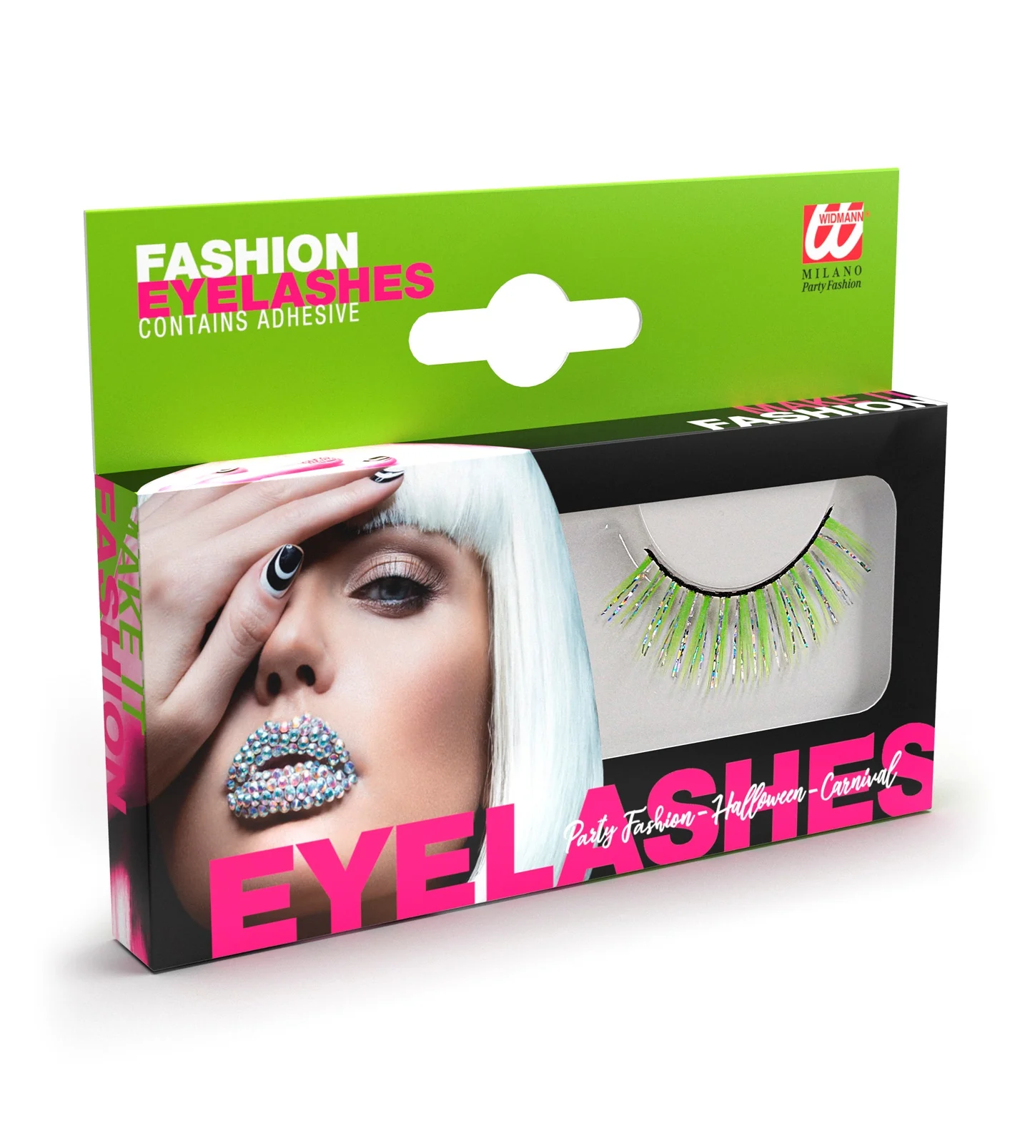 Oogwimpers Laser Fashion groen - Image 4