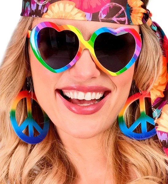 Oorbellen hippie regenboog Evi - Image 3