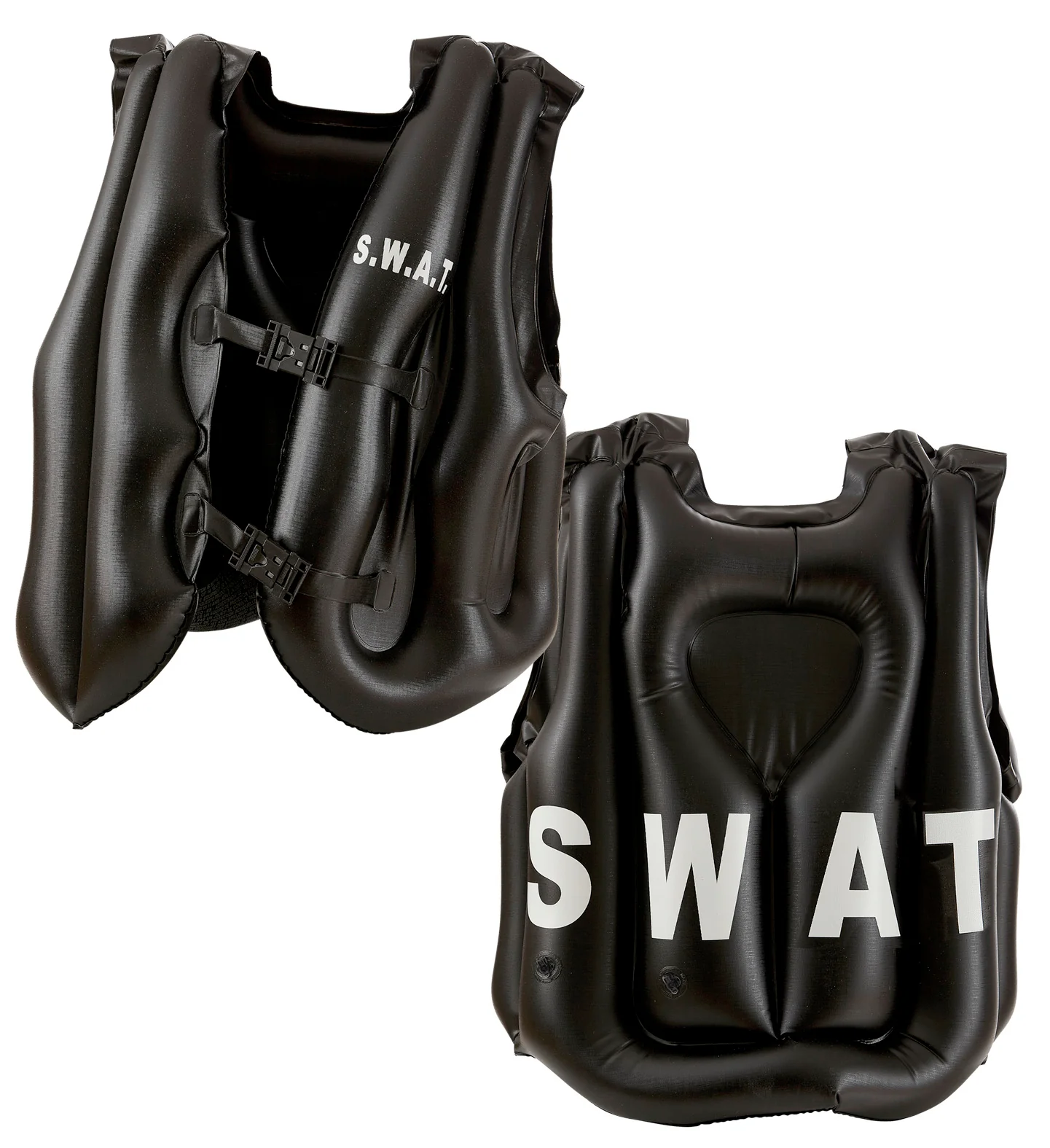 Opblaasbaar swat vest volwassenen
