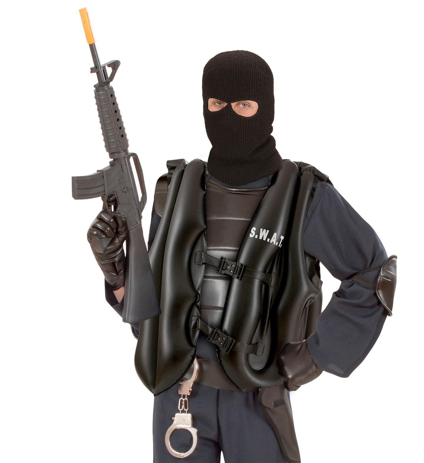 Opblaasbaar swat vest volwassenen - Image 2