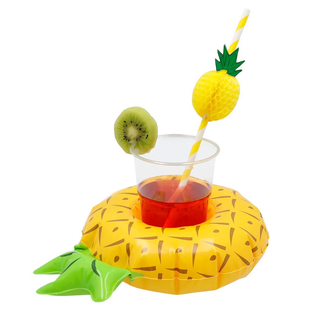 Opblaasbare bekerhouder Ananas - Image 2