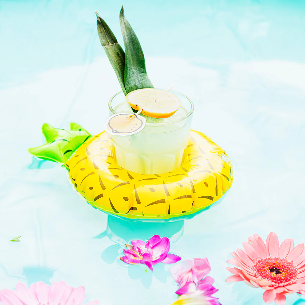 Opblaasbare bekerhouder Ananas - Image 5