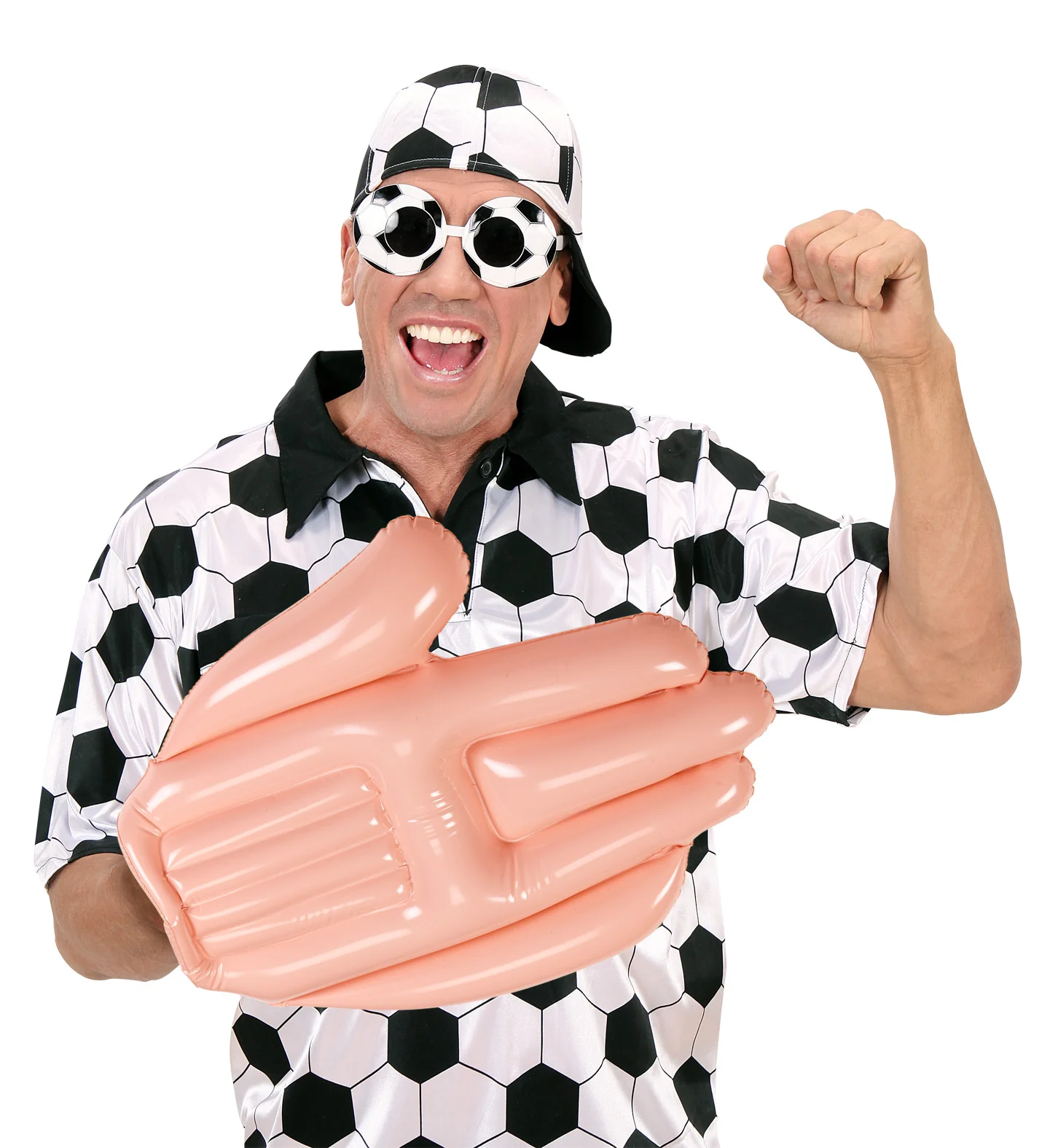 Opblaasbare hand voor carnaval - Image 2