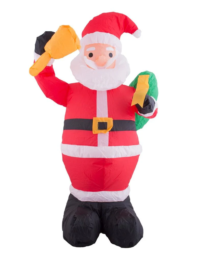 Opblaasbare kerstman 120cm