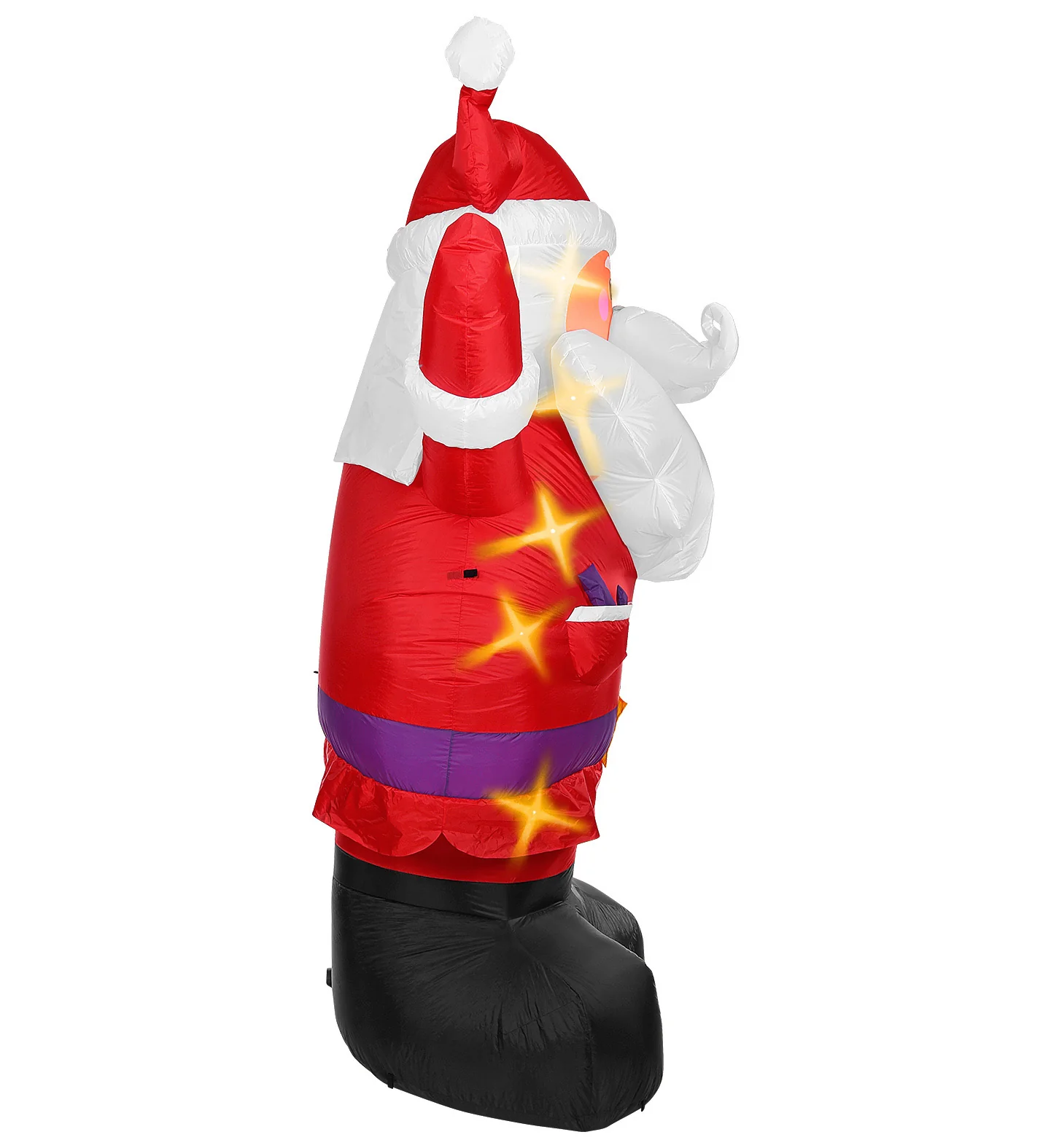 Opblaasbare kerstman met licht Santa - Image 2