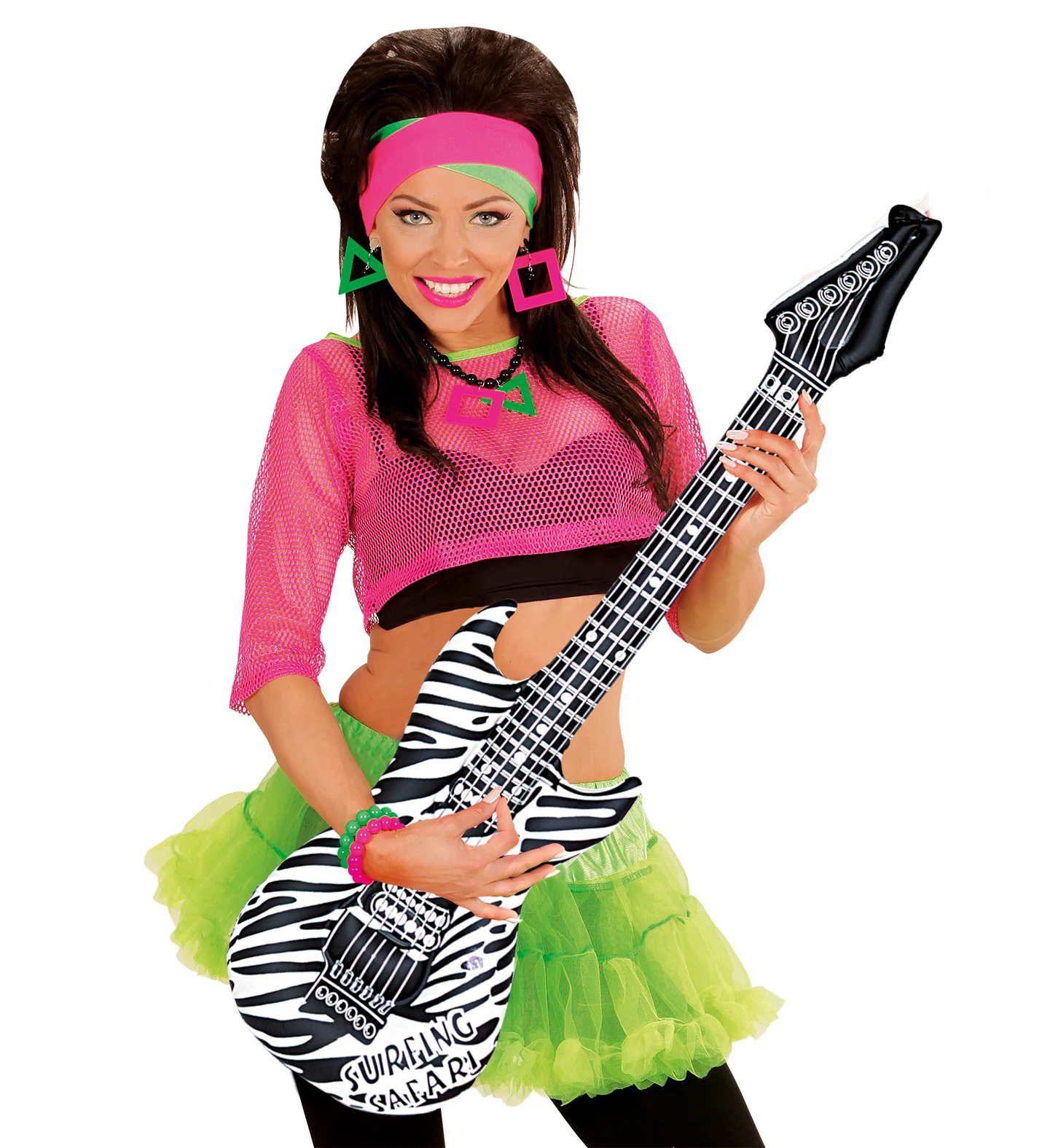Opblaasbare zebra gitaar - Image 3