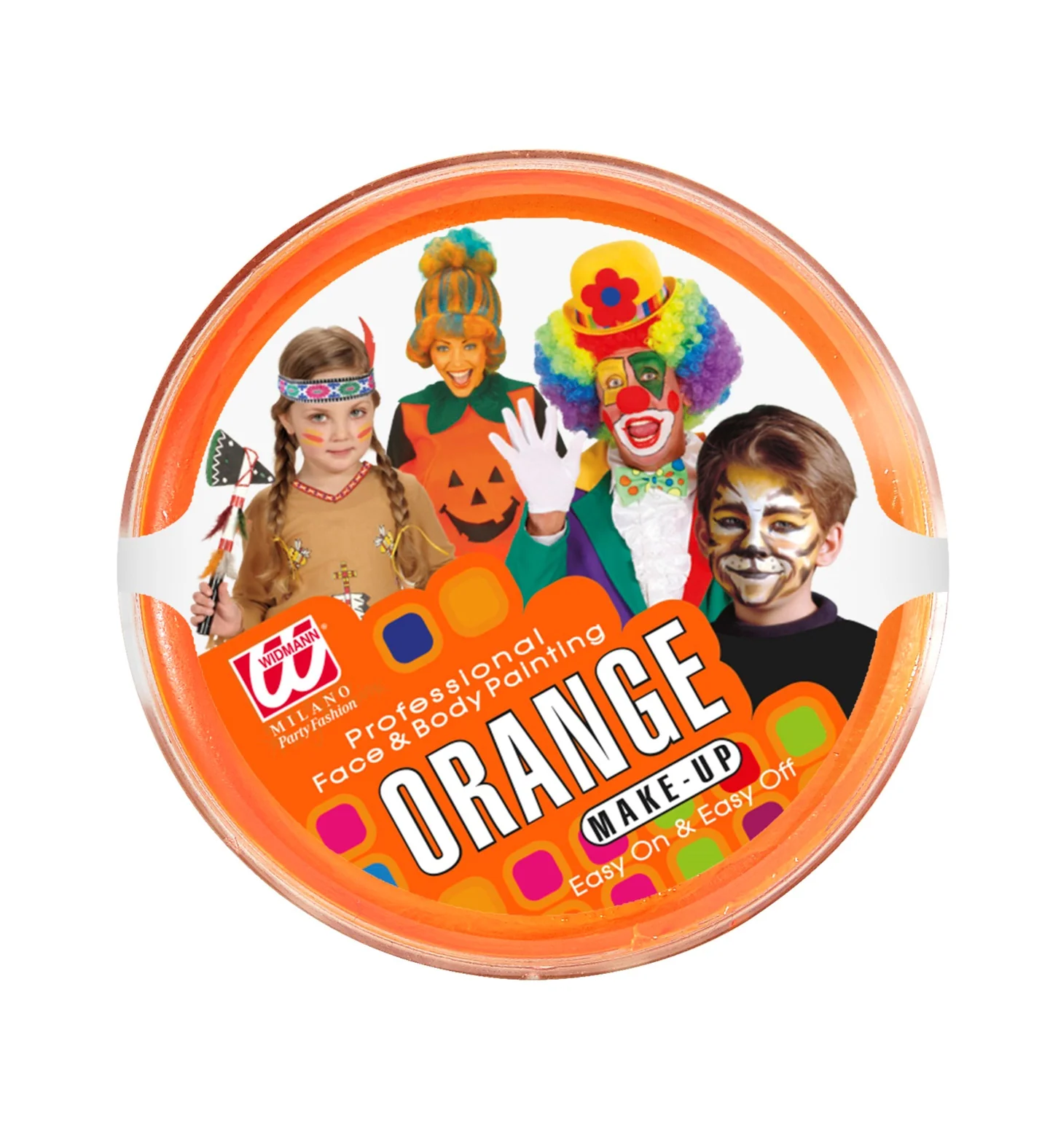 Oranje schmink voor carnaval - Image 3