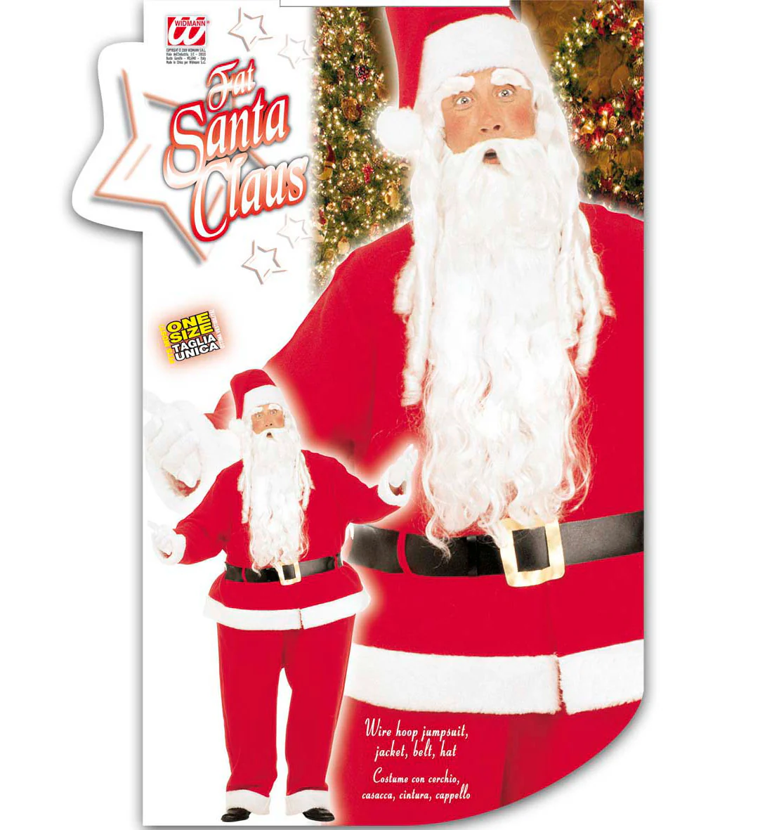 Dikmaak pak kerstman Santa - Image 2