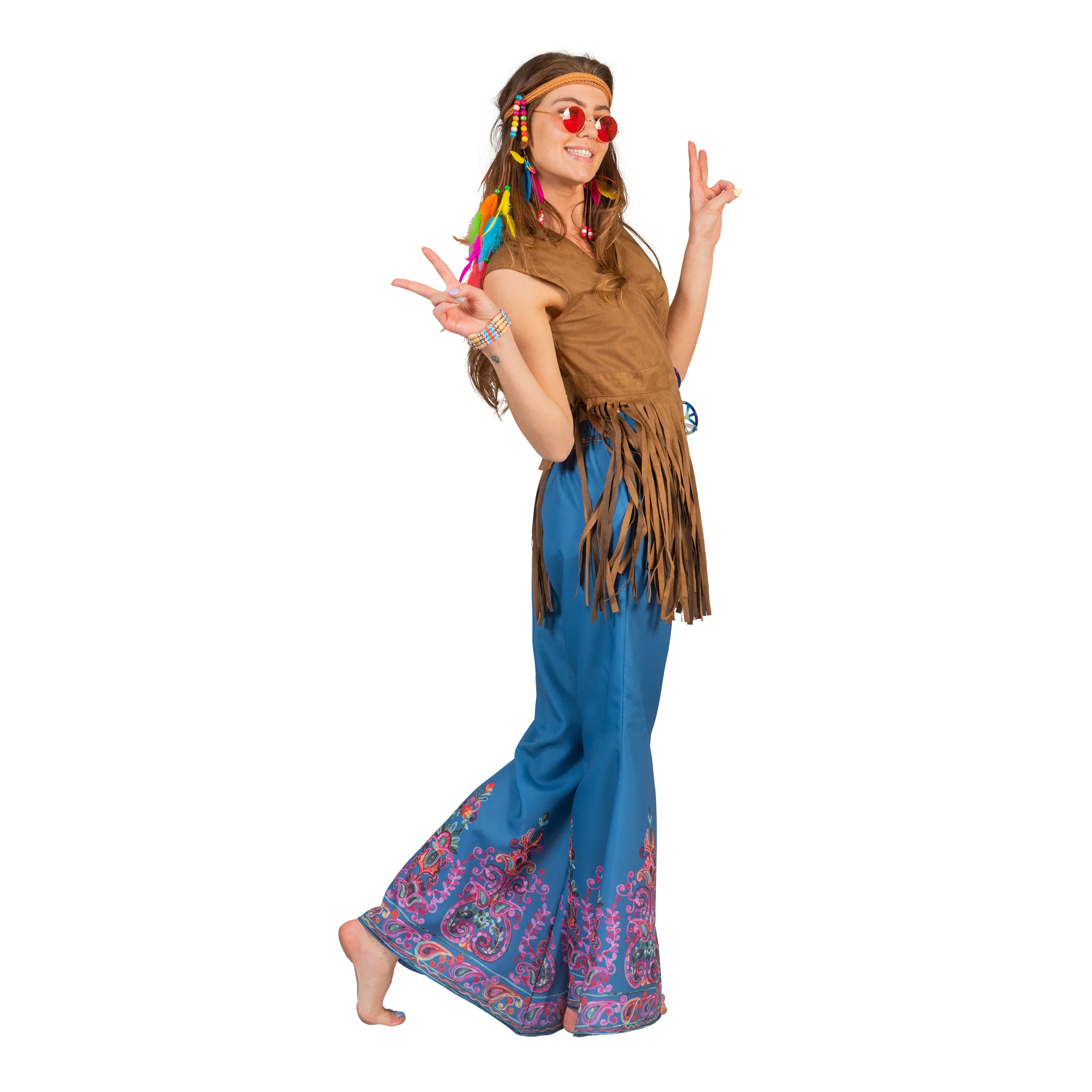 Flower power shirt Evi dames - Image 3