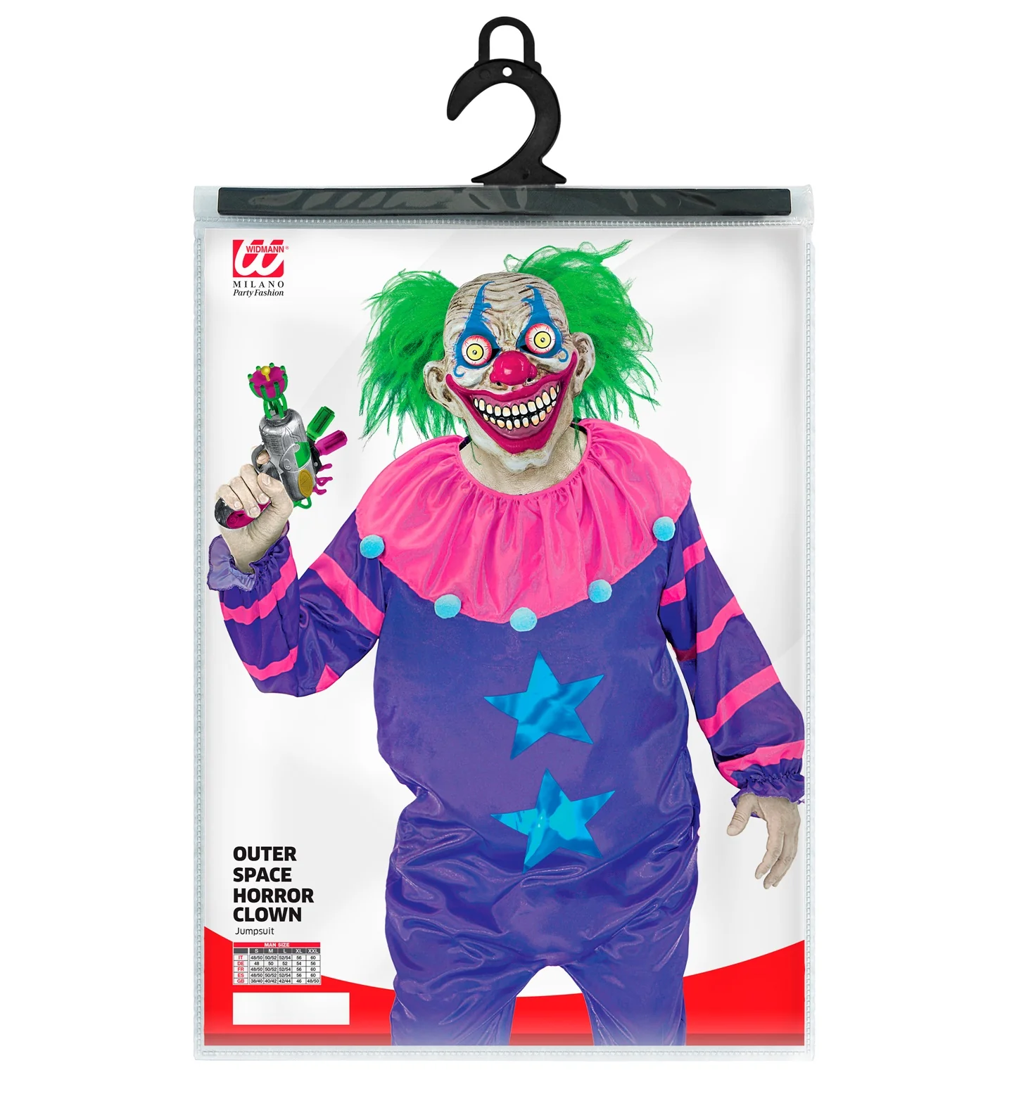 Horror Clown jumpsuit Creapy - Image 3