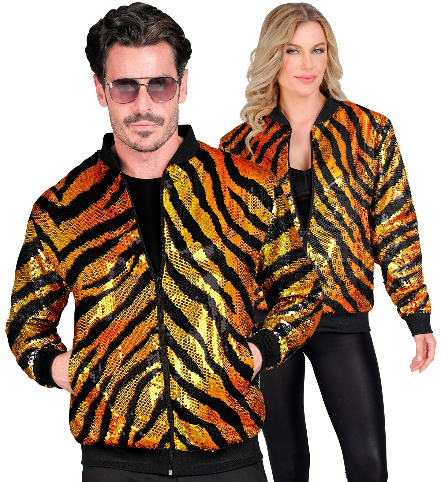 Bomberjack tijger print