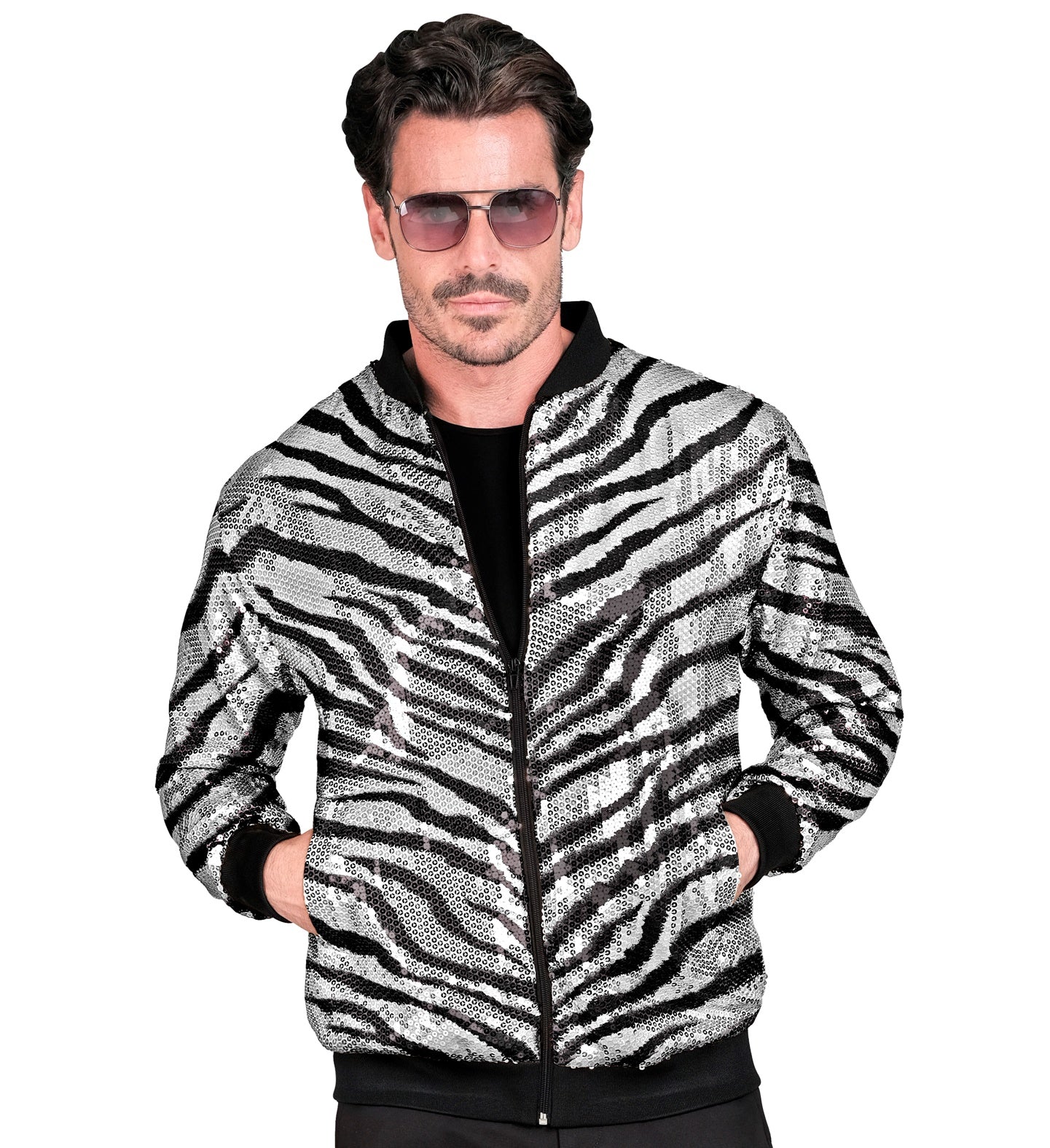 Zebra print bomberjack - Image 2