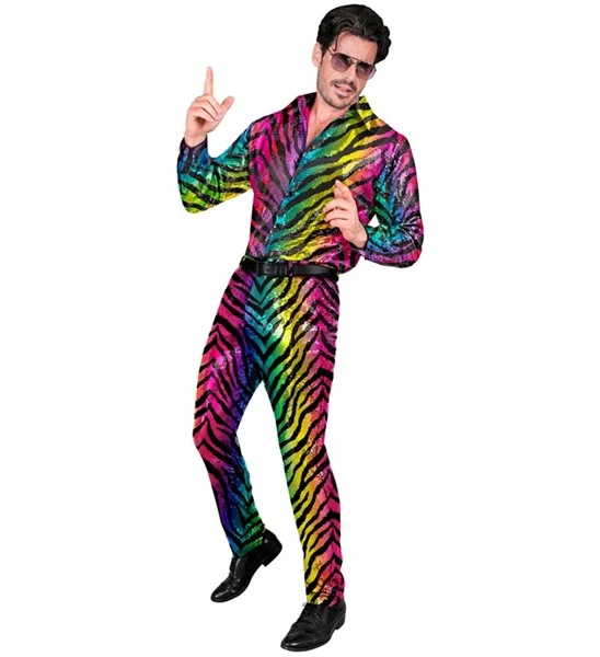 Pailletten broek regenboog tijger Niels - Image 2