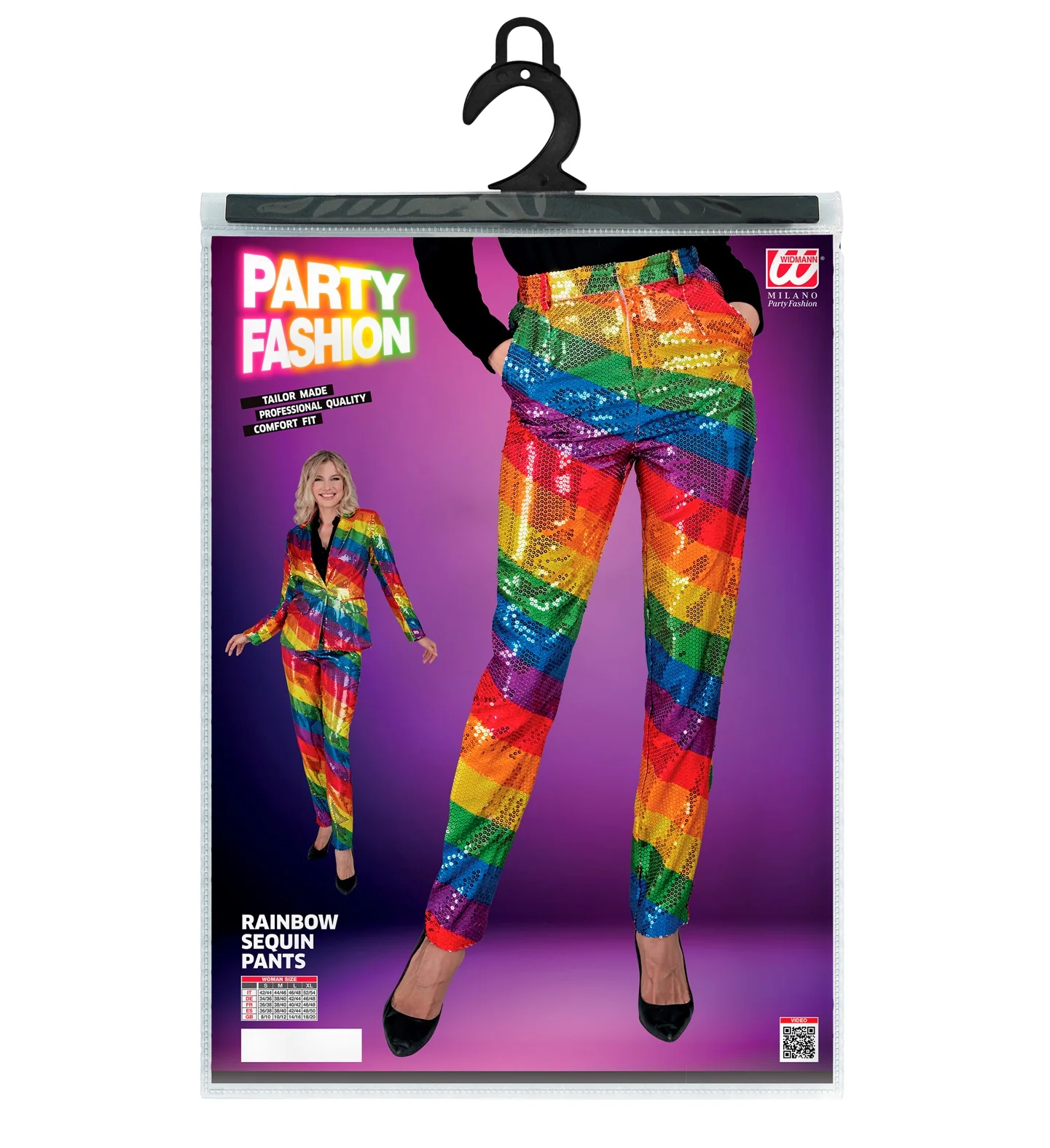 Paillettenbroek Mara regenboog - Image 4