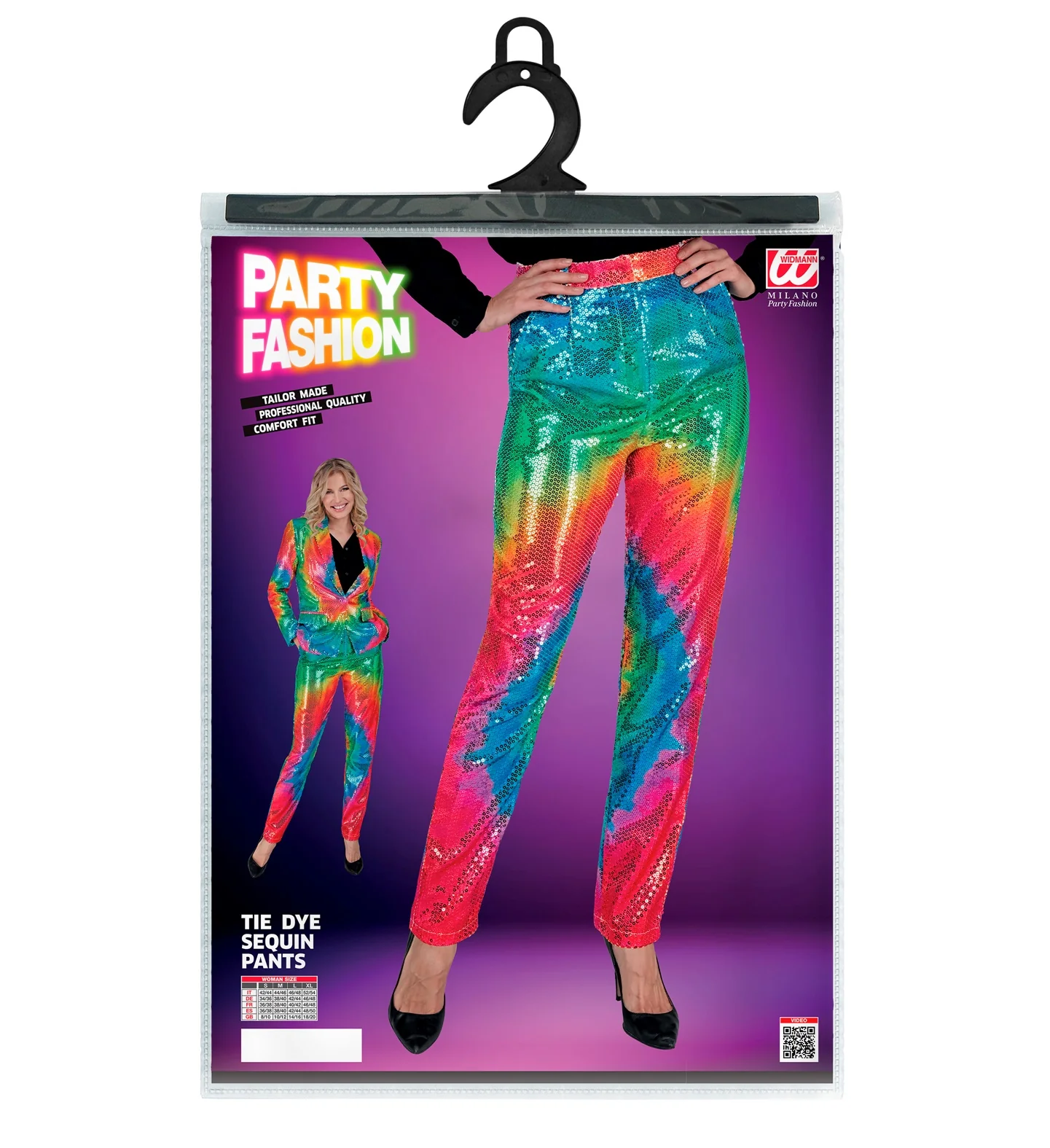 Paillettenbroek Mara tie dye - Image 3