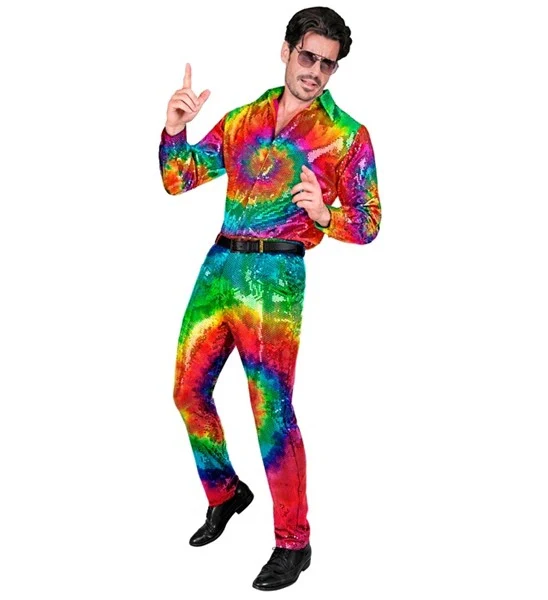 Paillettenbroek tye die kostuum Niek - Image 2