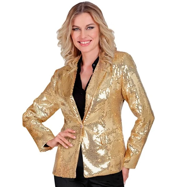 Paillettenjas goud Gowin - Image 3