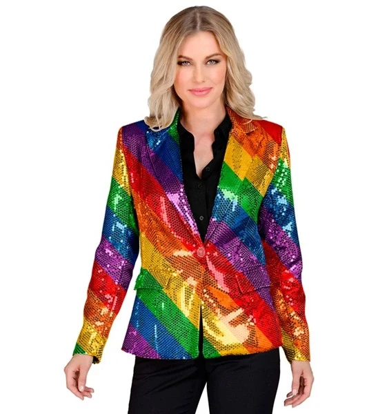 Paillettenjas regenboog - Image 2